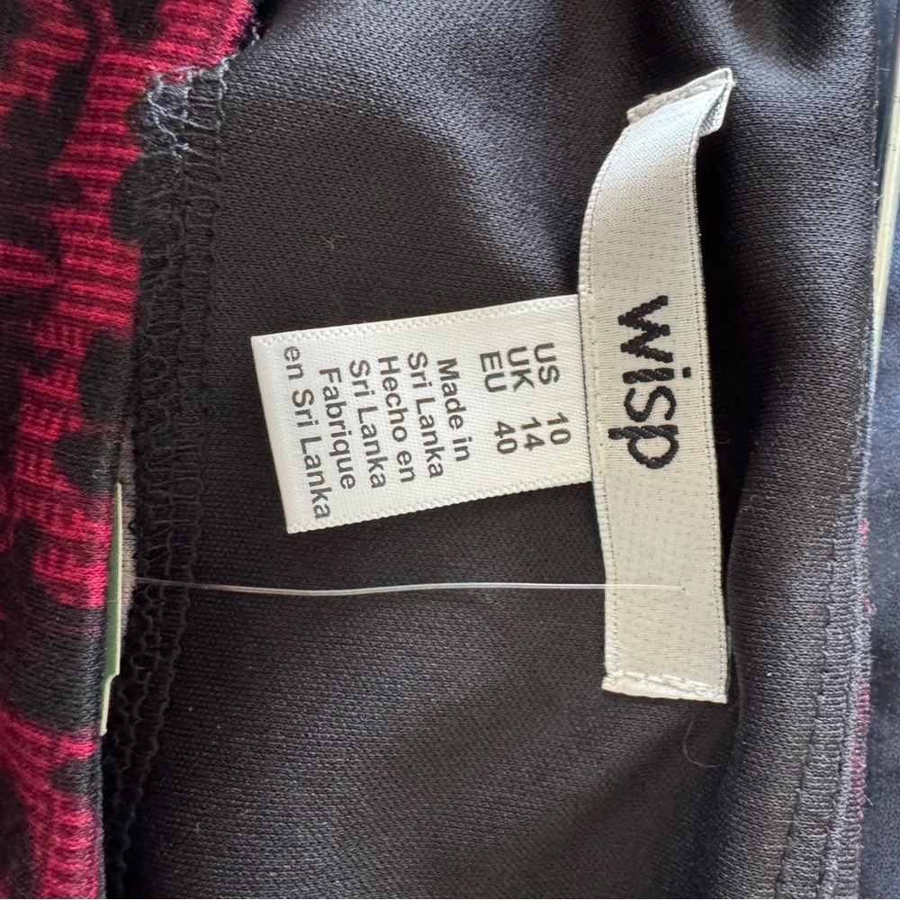 Women's Black and Pink Dress